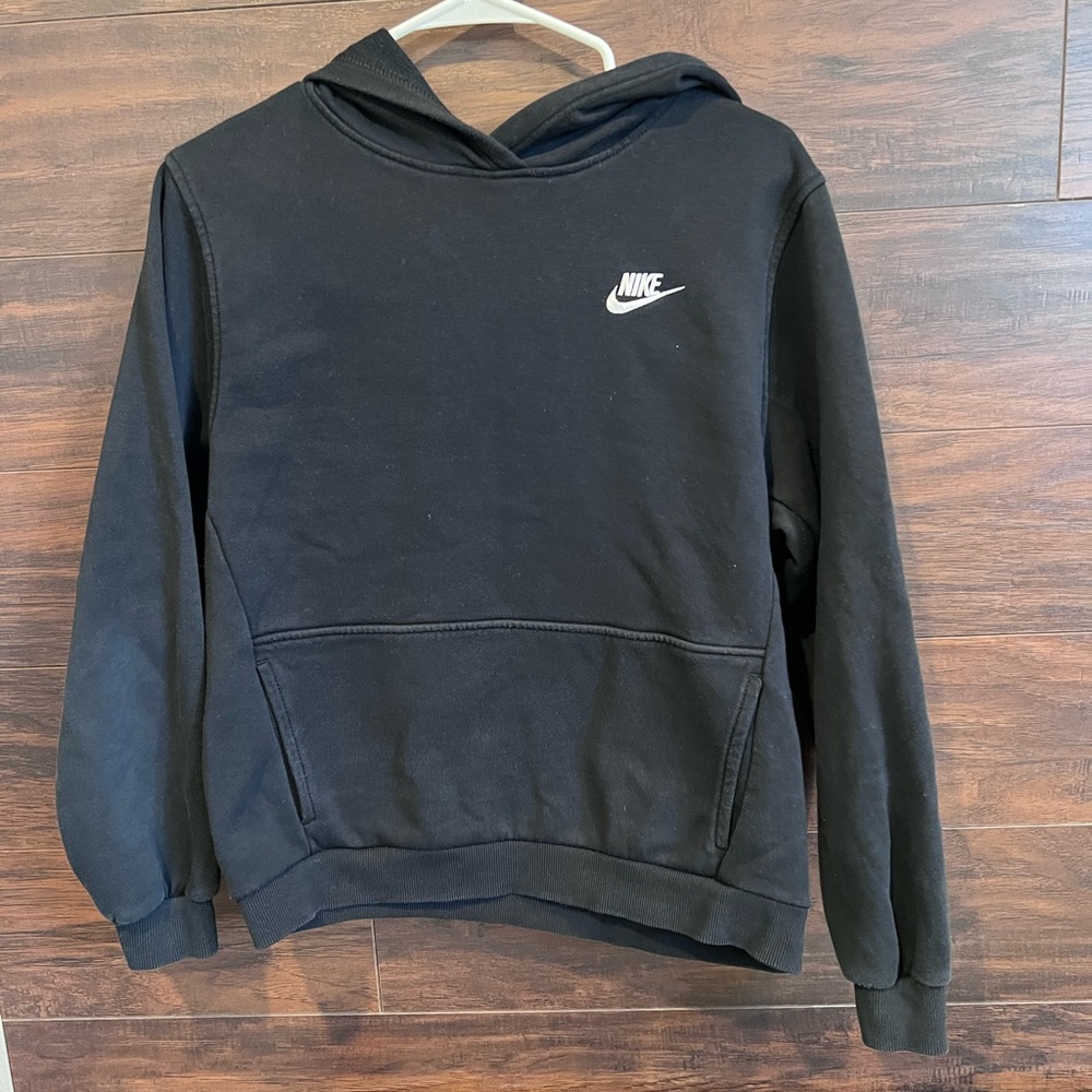 Nike Black Pullover Hoodie Big Kids XL